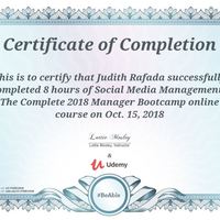 Social Media Management Certificate