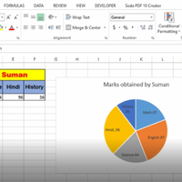 chart with formula