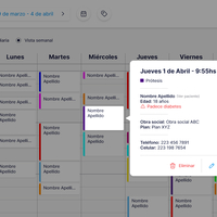 LoveDental - Calendar