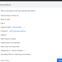 Email Filtering