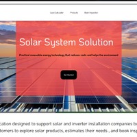 Home page for PowerHouse website solar instcompany