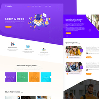 EducatLanding page
