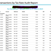 BAS Preparation Report