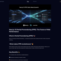 Blog details page (React & Next.js)