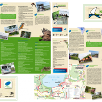 Text (De+EN) and editorial for flyer for a nature park