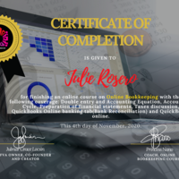 Certificate in Online Bookkeeping
