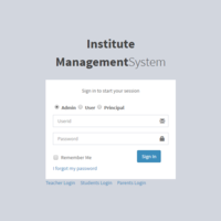 Institute Mangement  System