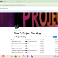 Project Managemnt using Notion