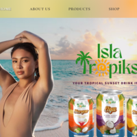 Isla Tropiks Website Design