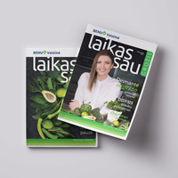 Health and beauty female magazine design