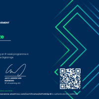 Certificate Of Achievement | Virtual Assistant