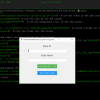 Automated-Attendance System using QR-Code (Python)