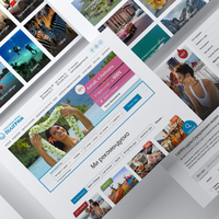 Web application for travel company