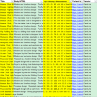 Can Line Product Processing Sheet