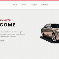 Auto dealer sample2: Home page (2)