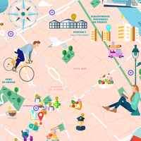 Paris City Map 2