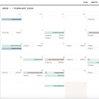 Schedule Management(Soc.Meds) Planoly
