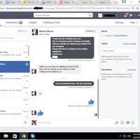 FB messages upport