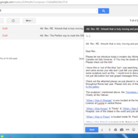 Sending emails.