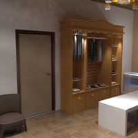 Interior of Garments shop V3