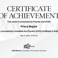 Copy Editing Certificate