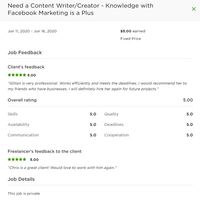Facebook Content Creator Project