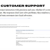 Customer Support