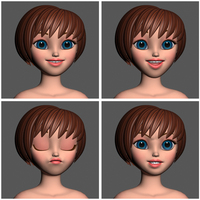 stylized girl 7