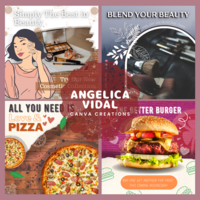 Sample Marketing Ads created in Canva