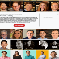 Fundraising Investors Recommendation Page