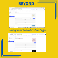 Scheduled Posting using Buffer