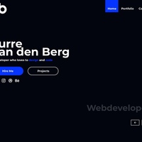Webdesign for my new personal website
