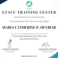 Bookkeeping Certification 