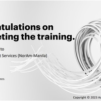 EA Training Completion