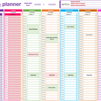 Interactive Weekly To-Do Planner