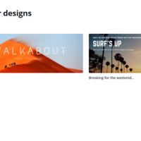 Canva samples