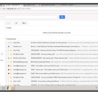 Email Organizing and Creating Label