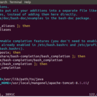 Bashrc Editing