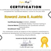 Practical Training in Bookkeeping with QuickBooks