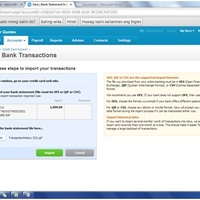 Importing a transaction to Xero