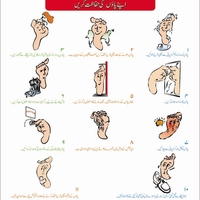 Page of a Info Pad for Diabetic Patients