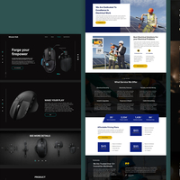 My Figma design ui ux landing pages