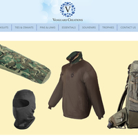 Vanguard Creations Catalog Website