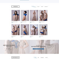 Web Design for a Fashion Company