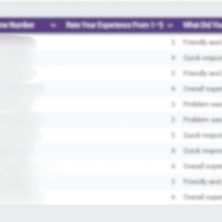 Customer Feedback Form Created with Google Form