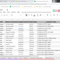 Damaged Replacements