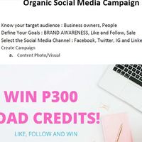 Organic Social Media Campaign 