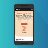 Custom Design & Wordpress Development For Secondary School