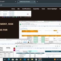 Created risk register and expense tracking system