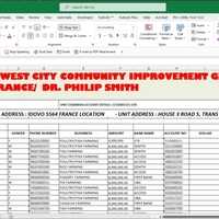 Excel Data Entry